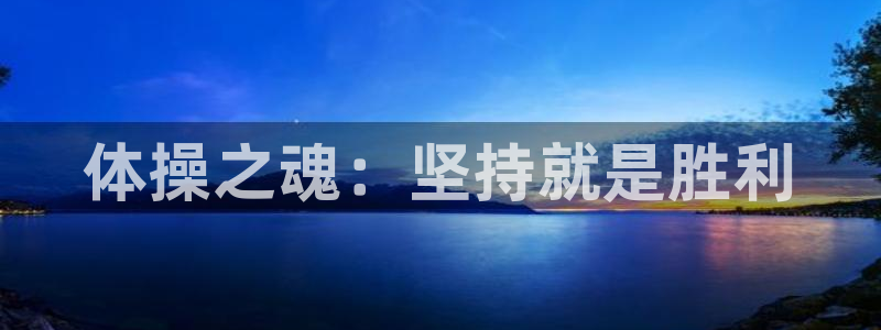 尊龙官方正版app开户：体操之魂：坚持就是胜利