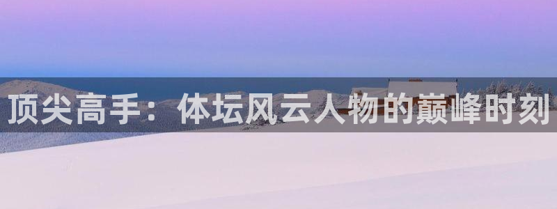 尊龙官网下载招商电话地址是多少：顶尖高手：体坛风云人物的巅峰